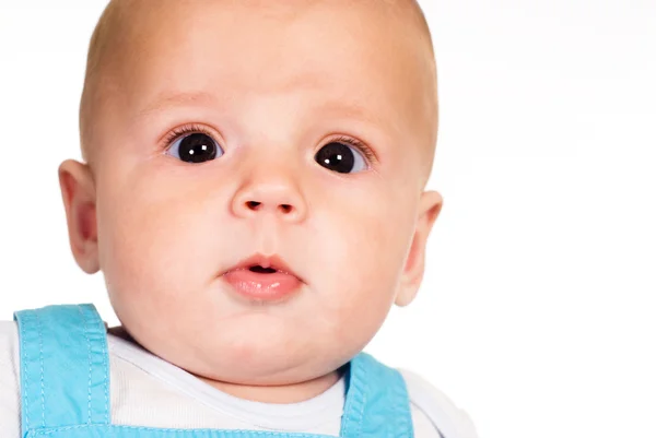Sevimli küçük bebek portresi — Stok fotoğraf