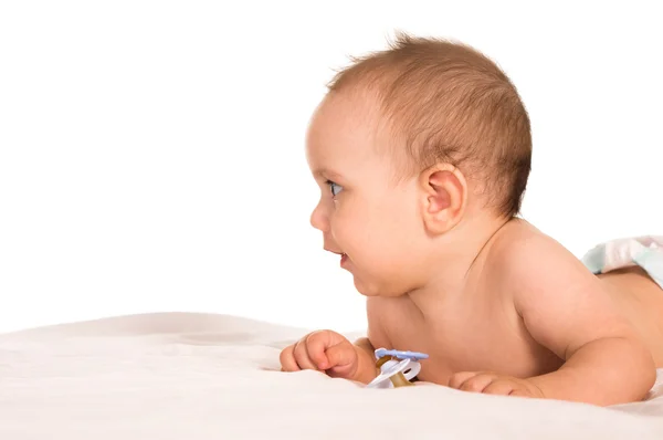 Schattig baby portret — Stockfoto
