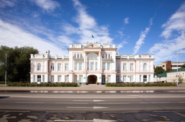 Goverment building at Uralsk clipart