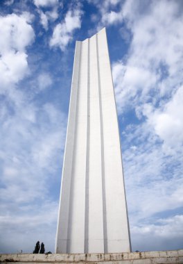 II World War monument in Uralsk clipart