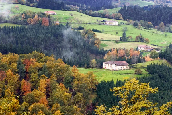 Деревенская часть в Euskadi — стоковое фото