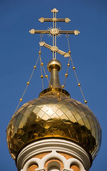 Orthodox church dome — Stock Photo, Image