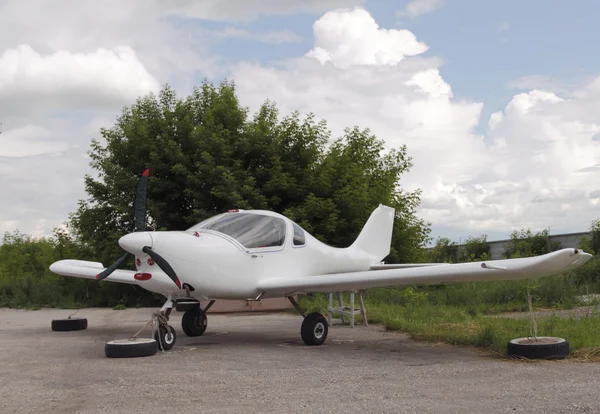 stock image The small plane.