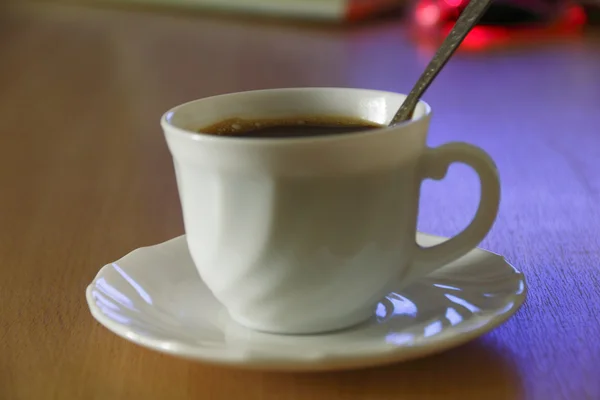 Taza de café en la oficina — Foto de Stock