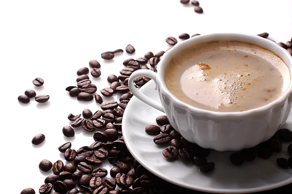 stock image Coffee cup and grain