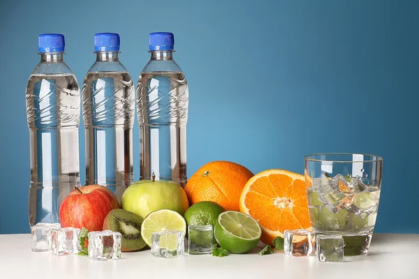 stock image Fruits and still water