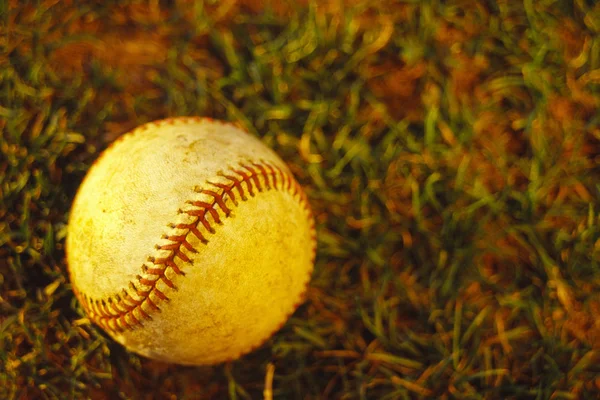 Бейсбол, концептуальная фотография — стоковое фото