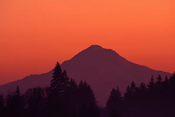 Mount hood på sunrise — Stockfoto
