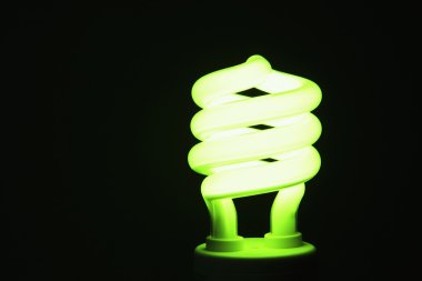 Energy Saving Lightbulb clipart
