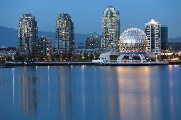 Ванкувер, Канада Skyline, горизонтальная фотография — стоковое фото