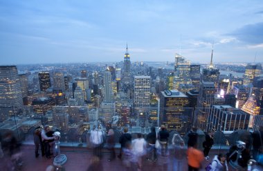 Empire State Building and New York Skyline clipart