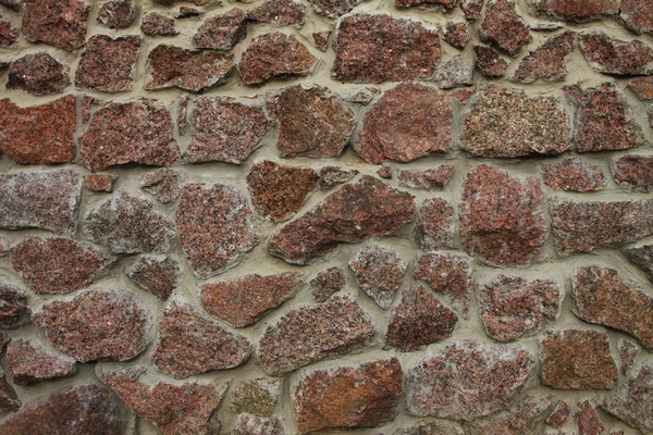 Stěna ze cobble stone — Stock fotografie