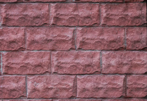 stock image Wall from a stone red brick