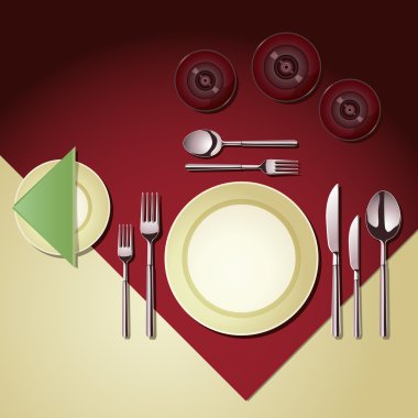 Place Setting clipart