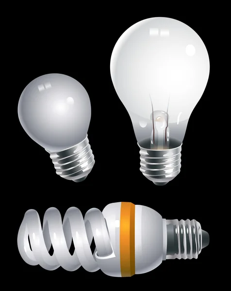stock vector Electric Bulbs