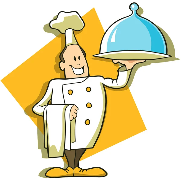 Chef feliz — Archivo Imágenes Vectoriales