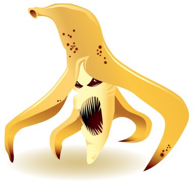 Genetically Modified Banana clipart