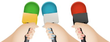 Interview Microphone clipart