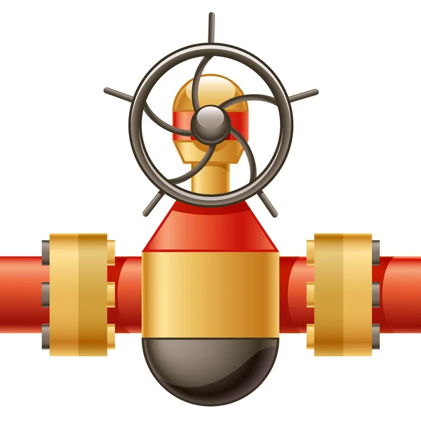 Газопровод — стоковый вектор