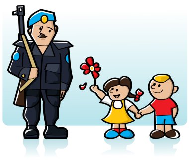 Peacekeeper clipart