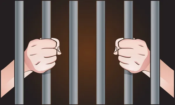 囚禁 — 图库矢量图片