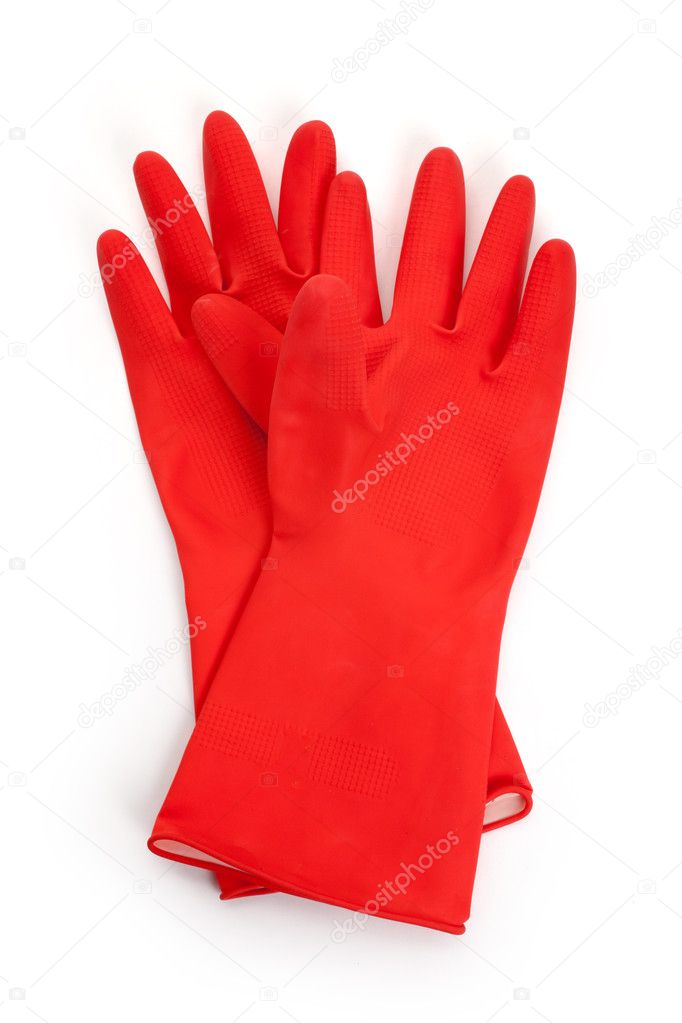 Red Rubber Glove