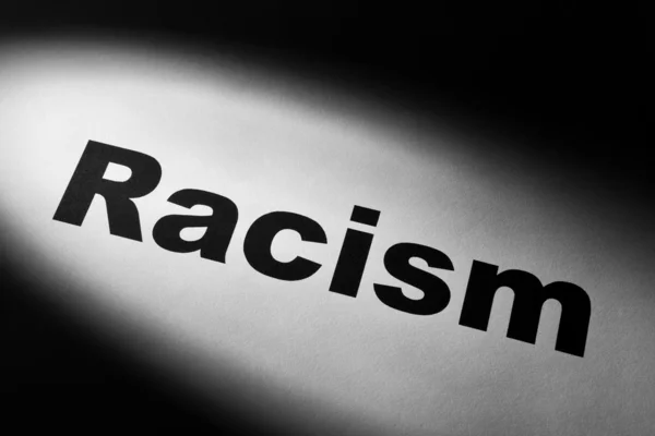 Расизм — стоковое фото