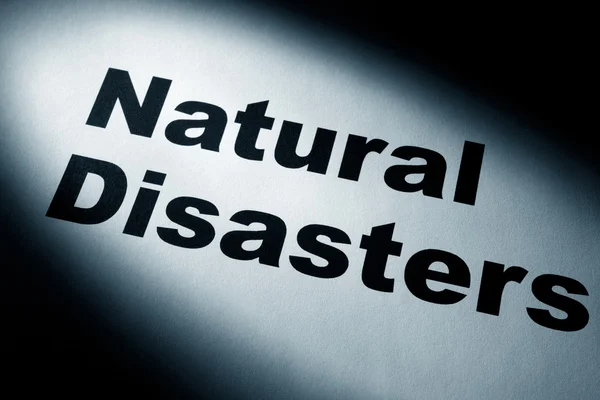 Katastrofy naturalne — Zdjęcie stockowe