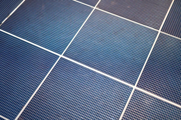 Panneau de cellules solaires — Photo