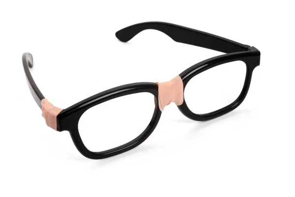 Óculos nerd preto — Fotografia de Stock