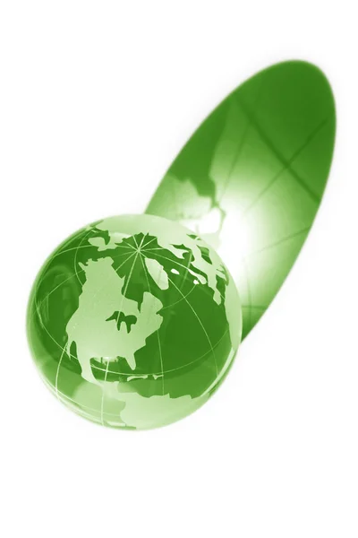 Yeşil Küre - Stok İmaj