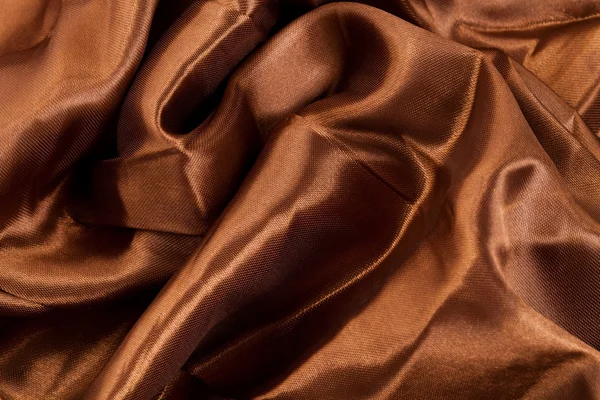 Brown Silk — Stock Photo, Image