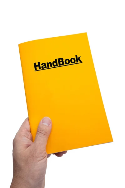 Handboek — Stockfoto