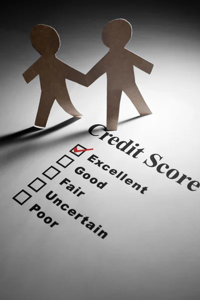Relatório de crédito — Fotografia de Stock