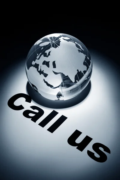 Call us — Stock Photo, Image