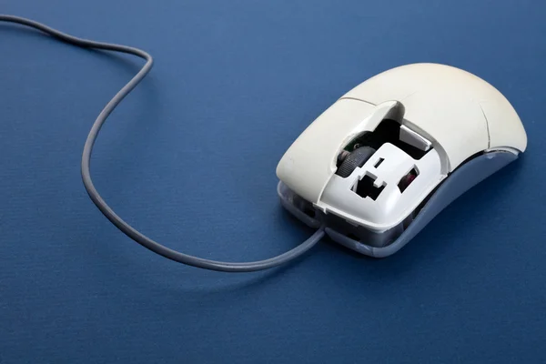 Σπασμένο ποντίκι υπολογιστή — Φωτογραφία Αρχείου