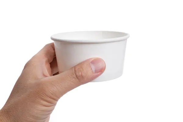 Paper food container — Stock Photo, Image