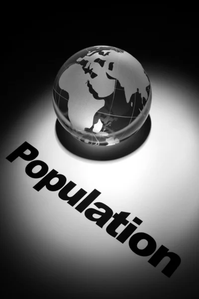 Croissance démographique mondiale — Photo
