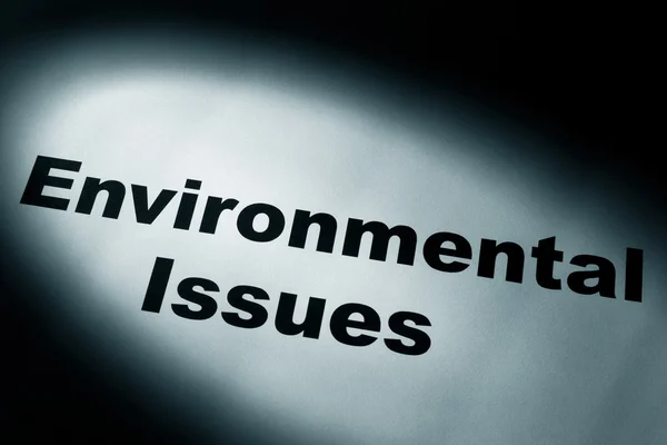 Questões ambientais — Fotografia de Stock