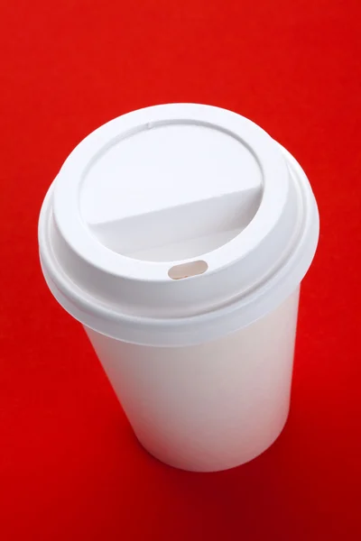 흰 종이 컵 — 스톡 사진
