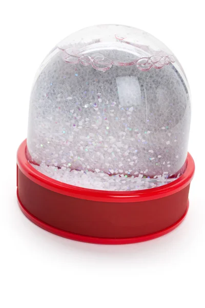 Glass snow ball — Stock Photo, Image