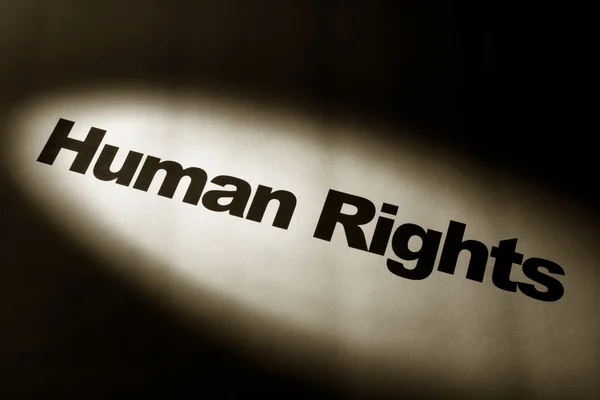 Droits de l'homme — Photo