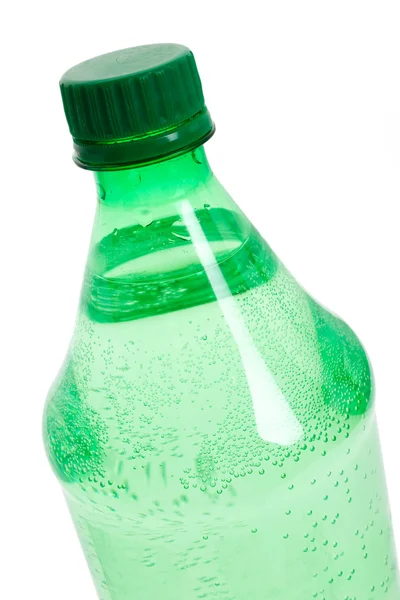 Grön vattenflaska — Stockfoto