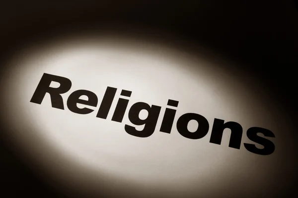 Religioni — Foto Stock