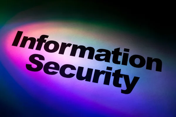 Seguridad de la información — Foto de Stock