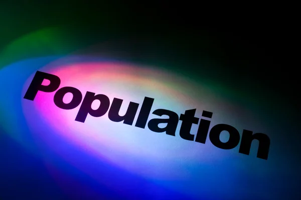 População — Fotografia de Stock