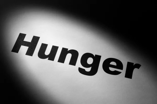 Hunger — Stock Photo, Image