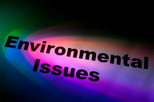 Miljöfrågor — Stockfoto