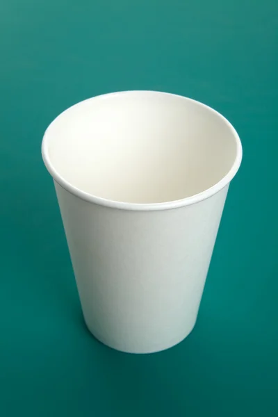 흰 종이 컵 — 스톡 사진