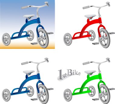 1st Bike clipart